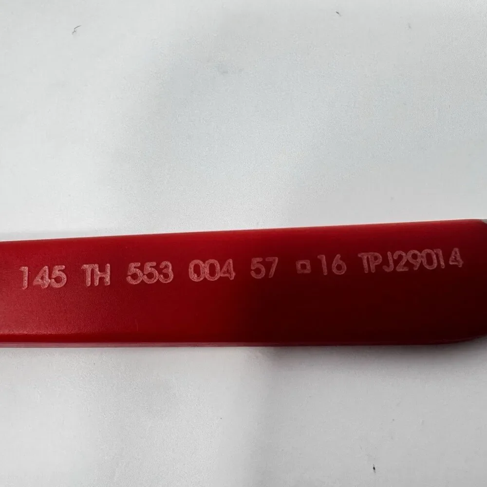 TAG Heuer TH553 004 Right Temple Arm Red Gray 145 Replacement Part